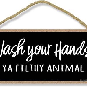 New Decorative Funny Hanging Wall Art Sign